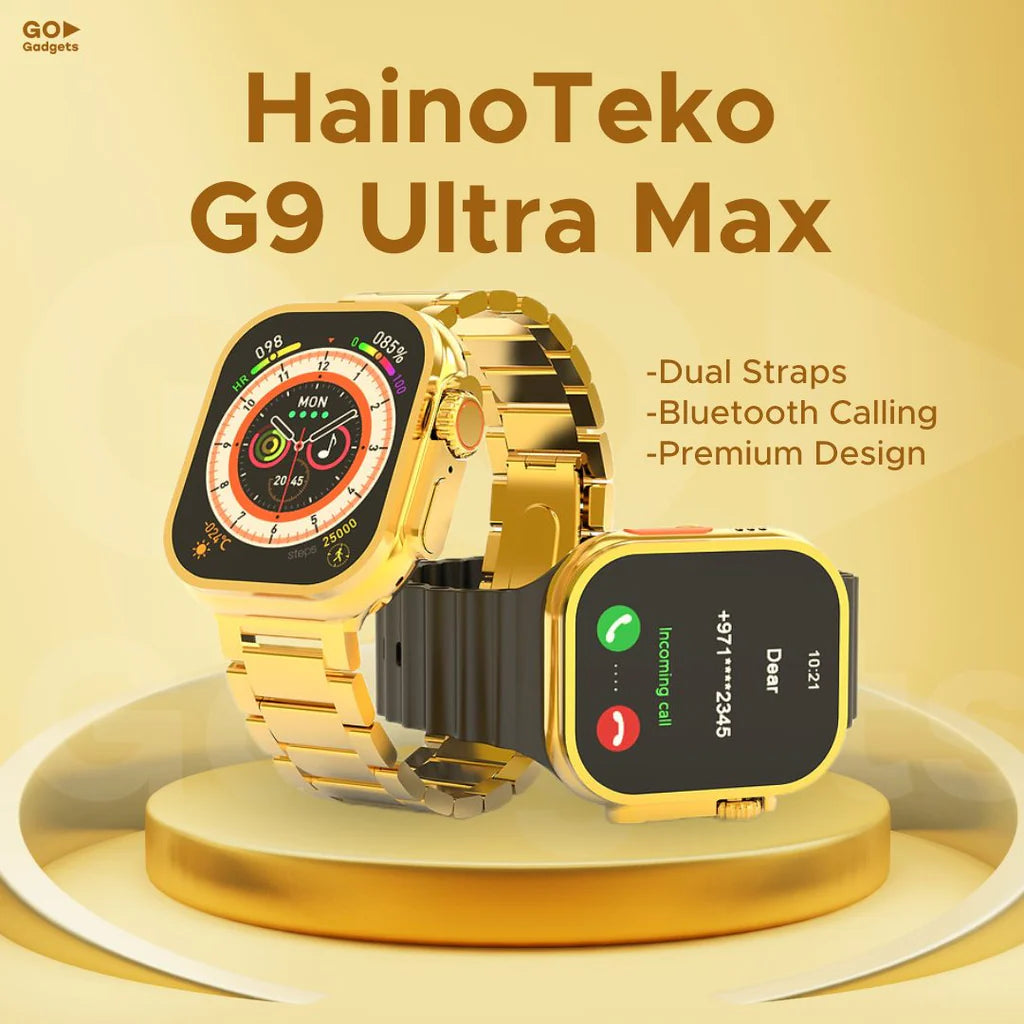 G9 Ultra Pro – Smart Luxury in Gold